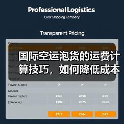 国际空运泡货的运费计算技巧，如何降低成本（不清楚的跨境电商卖家看过来）（图4）