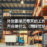 外贸跟单员每天的工作内容是什么(国际贸易干货知识分享) 外贸跟单员每天的工作内容是什么(国际贸易干货知识分享)