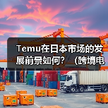 Temu在日本市场的发展前景如何？（跨境电商卖家市场分享）（图2）