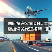 国际快递公司DHL 大幅增加海关代理招聘(助力进口商破解新关税难题)(图3) 国际快递公司DHL 大幅增加海关代理招聘(助力进口商破解新关税难题)(图3)