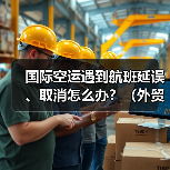 国际空运遇到航班延误、取消怎么办？（外贸人如何减少损失）（图3）