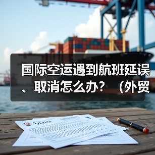 国际空运遇到航班延误、取消怎么办？（外贸人如何减少损失）