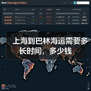 上海到巴林海运需要多长时间，多少钱（图2）