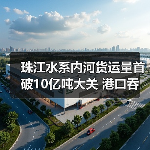 珠江水系内河货运量首破10亿吨大关 港口吞吐量呈两位数增幅（图3）