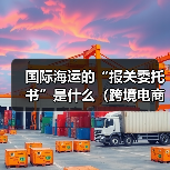 国际海运的“报关委托书”是什么(跨境电商卖家如何办理)(图2) 国际海运的“报关委托书”是什么(跨境电商卖家如何办理)(图2)