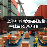 上半年珠海港完成货物吞吐量6986万吨(图2) 上半年珠海港完成货物吞吐量6986万吨(图2)