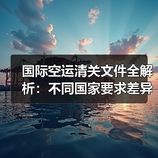 国际空运清关文件全解析：不同国家要求差异大？