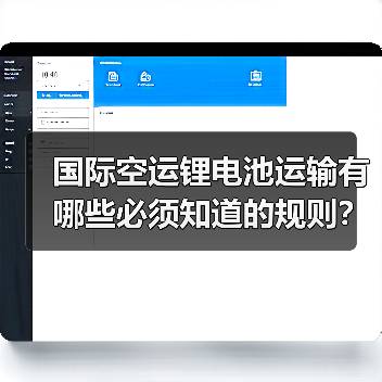 国际空运锂电池运输有哪些必须知道的规则?(图2) 国际空运锂电池运输有哪些必须知道的规则?(图2)
