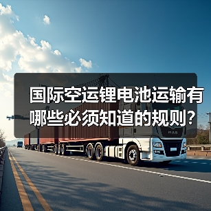 国际空运锂电池运输有哪些必须知道的规则?(图3) 国际空运锂电池运输有哪些必须知道的规则?(图3)