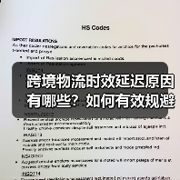 跨境物流时效延迟原因有哪些？如何有效规避