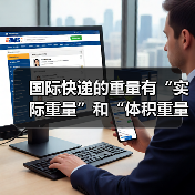 国际快递的重量有“实际重量”和“体积重量”，两者怎么换算
