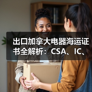 出口加拿大电器海运证书全解析:CSA、IC、QMI认证必备(图3) 出口加拿大电器海运证书全解析:CSA、IC、QMI认证必备(图3)