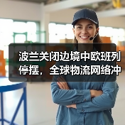波兰关闭边境中欧班列停摆,全球物流网络冲击波(图2) 波兰关闭边境中欧班列停摆,全球物流网络冲击波(图2)