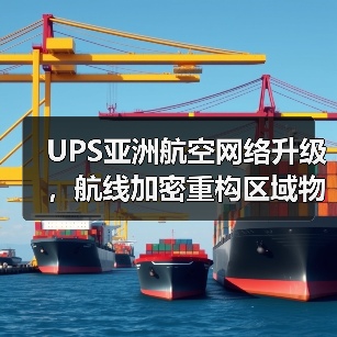 UPS亚洲航空网络升级，航线加密重构区域物流新格局（图1）