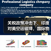 关税政策冲击下，印度对美空运骤降，国际物流格局如何变？