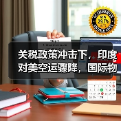关税政策冲击下，印度对美空运骤降，国际物流格局如何变？（图2）