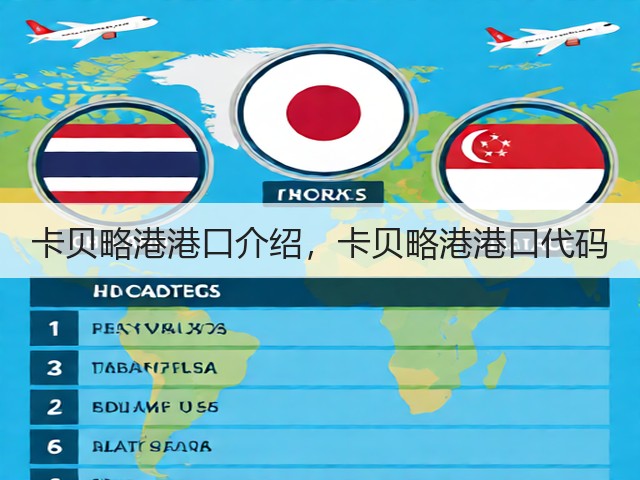 卡贝略港港口介绍，卡贝略港港口代码(图3)