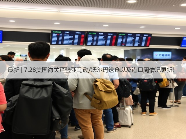最新 | 7.28美国海关查验亚马逊/沃尔玛送仓以及港口周情况更新！(图2)
