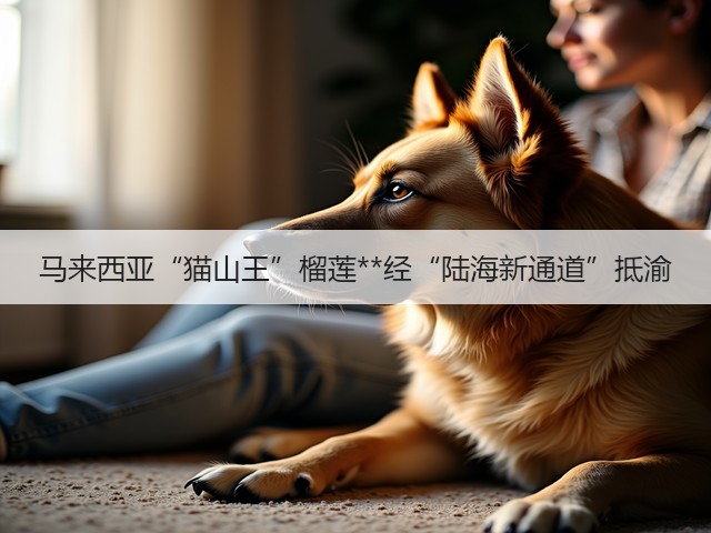 马来西亚“猫山王”榴莲**经“陆海新通道”抵渝(图3)