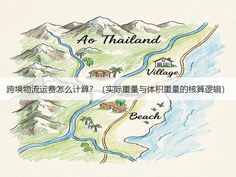 跨境物流运费怎么计算?(实际重量与体积重量的核算逻辑) 跨境物流运费怎么计算?(实际重量与体积重量的核算逻辑)