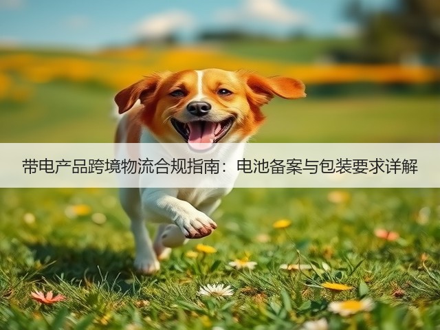 带电产品跨境物流合规指南:电池备案与包装要求详解(图3) 带电产品跨境物流合规指南:电池备案与包装要求详解(图3)
