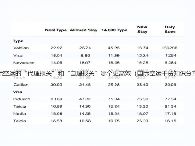 国际空运的“代理报关”和“自理报关”哪个更高效(国际空运干货知识分享)(图3) 国际空运的“代理报关”和“自理报关”哪个更高效(国际空运干货知识分享)(图3)