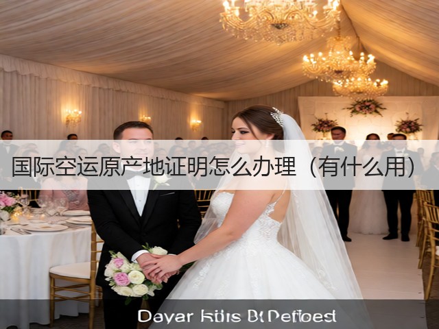 国际空运原产地证明怎么办理（有什么用）(图3)