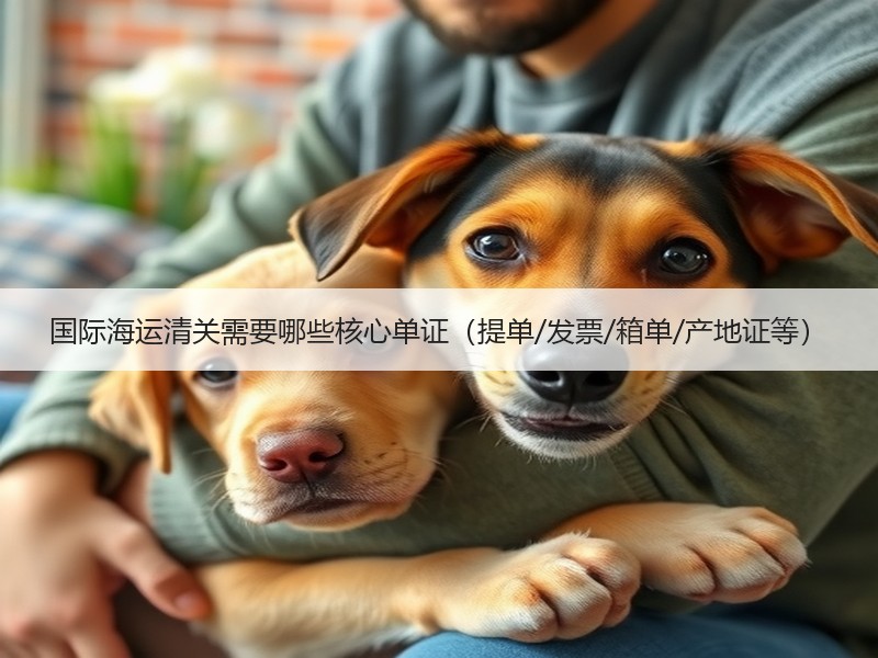 国际海运清关需要哪些核心单证（提单/发票/箱单/产地证等）