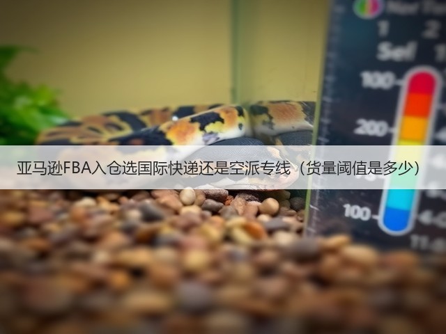 亚马逊FBA入仓选国际快递还是空派专线(货量阈值是多少)(图1) 亚马逊FBA入仓选国际快递还是空派专线(货量阈值是多少)(图1)