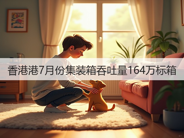 香港港7月份集装箱吞吐量164万标箱(图3)