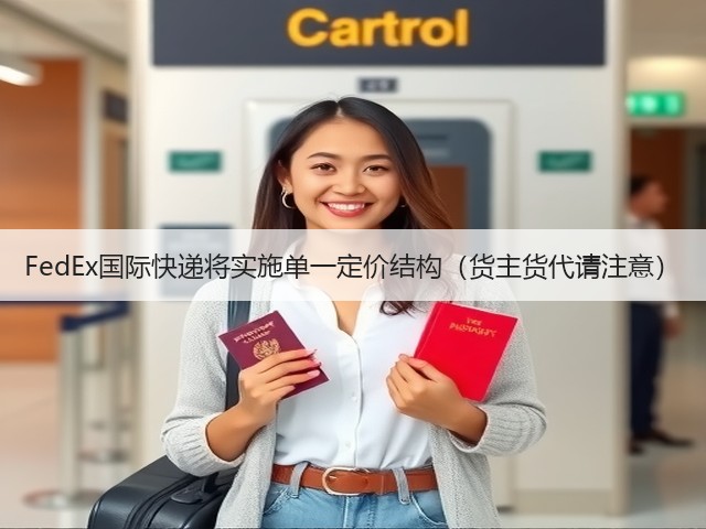FedEx国际快递将实施单一定价结构（货主货代请注意）(图1)