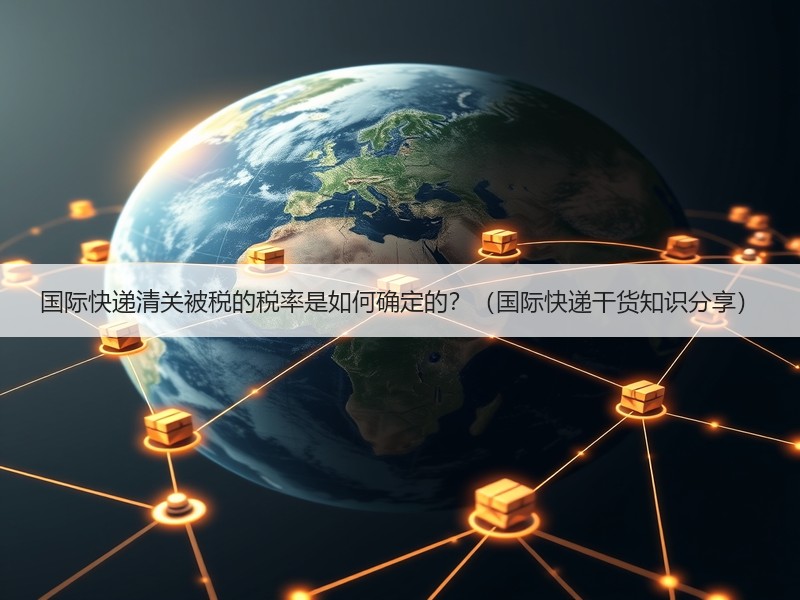 国际快递清关被税的税率是如何确定的？（国际快递干货知识分享）