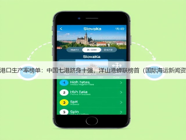 全球港口生产率榜单：中国七港跻身十强，洋山港蝉联榜首（国际海运新闻资讯）(图1)