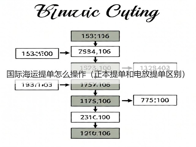 国际海运提单怎么操作(正本提单和电放提单区别)(图1) 国际海运提单怎么操作(正本提单和电放提单区别)(图1)