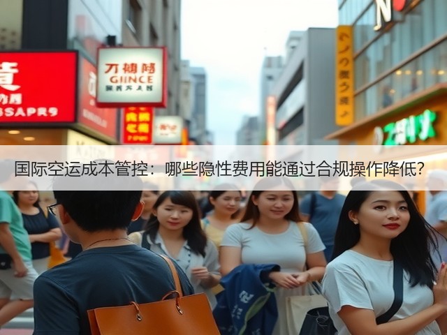 国际空运成本管控：哪些隐性费用能通过合规操作降低？(图3)