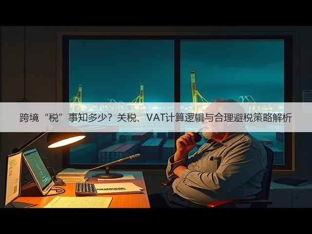 跨境“税”事知多少？关税、VAT计算逻辑与合理避税策略解析(图1)
