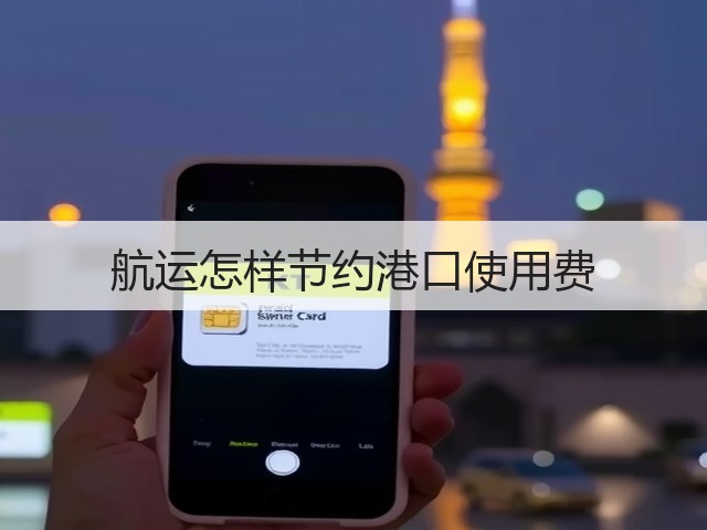 航运怎样节约港口使用费(图1)