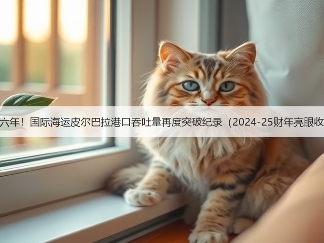 连续六年！国际海运皮尔巴拉港口吞吐量再度突破纪录（2024-25财年亮眼收官）(图3)