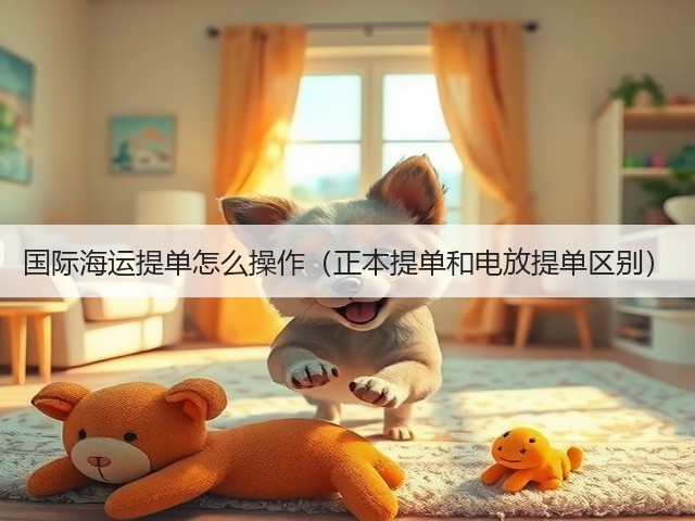 国际海运提单怎么操作(正本提单和电放提单区别)(图3) 国际海运提单怎么操作(正本提单和电放提单区别)(图3)