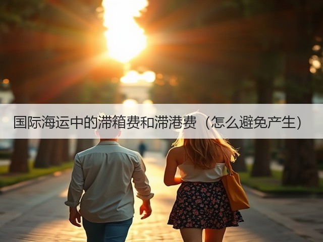 国际海运中的滞箱费和滞港费(怎么避免产生)(图1) 国际海运中的滞箱费和滞港费(怎么避免产生)(图1)