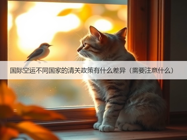 国际空运不同国家的清关政策有什么差异（需要注意什么）(图3)