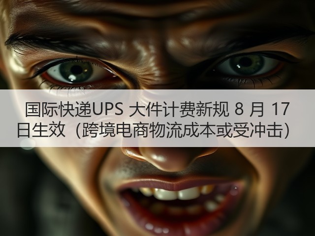 国际快递UPS 大件计费新规 8 月 17 日生效（跨境电商物流成本或受冲击）(图3)