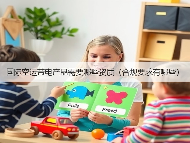 国际空运带电产品需要哪些资质(合规要求有哪些)(图2) 国际空运带电产品需要哪些资质(合规要求有哪些)(图2)