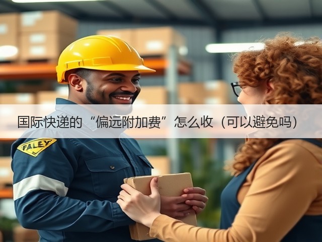 国际快递的“偏远附加费”怎么收(可以避免吗)(图3) 国际快递的“偏远附加费”怎么收(可以避免吗)(图3)