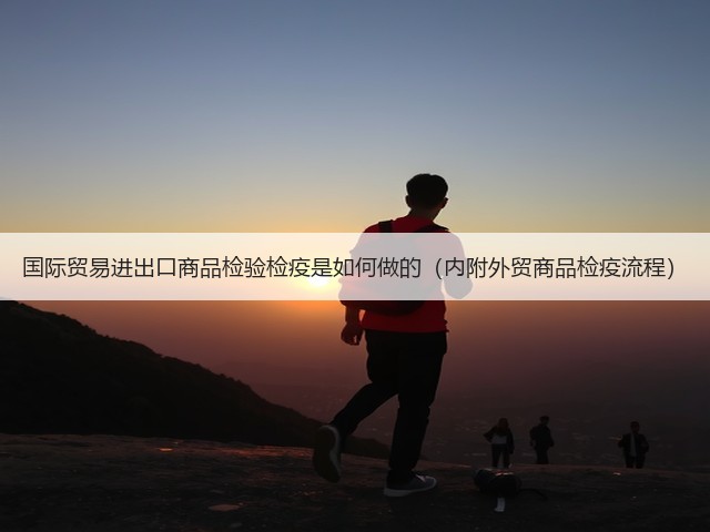 国际贸易进出口商品检验检疫是如何做的（内附外贸商品检疫流程）(图1)