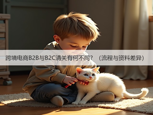跨境电商B2B与B2C清关有何不同？（流程与资料差异）(图1)