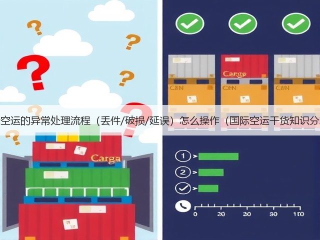 国际空运的异常处理流程（丢件/破损/延误）怎么操作（国际空运干货知识分享）(图1)