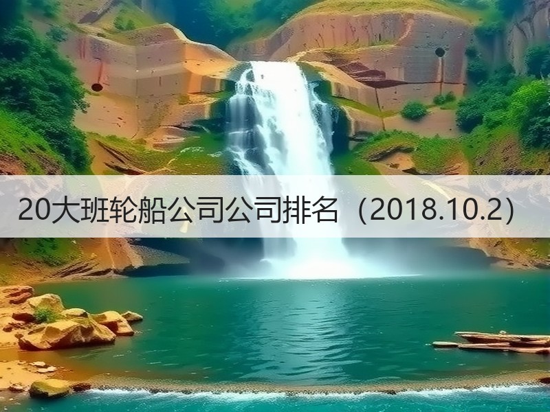 20大班轮船公司公司排名（2018.10.2）