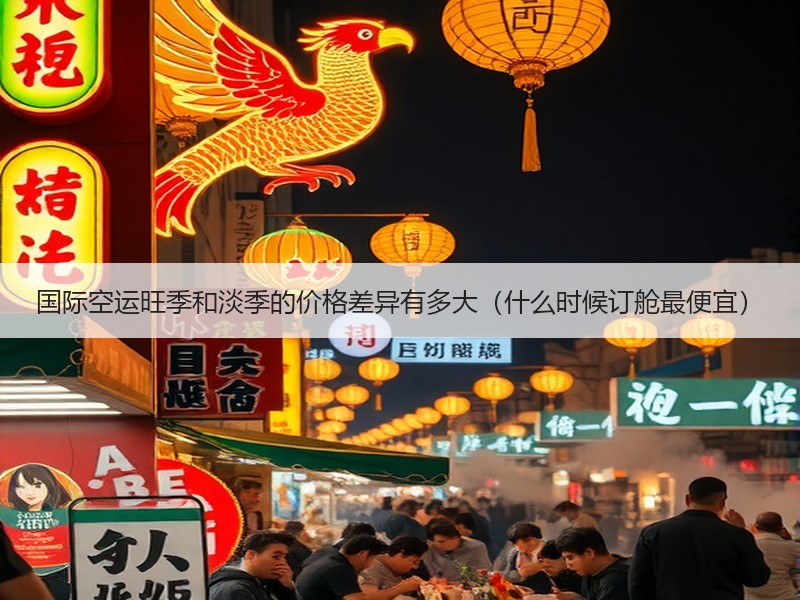 国际空运旺季和淡季的价格差异有多大（什么时候订舱最便宜）