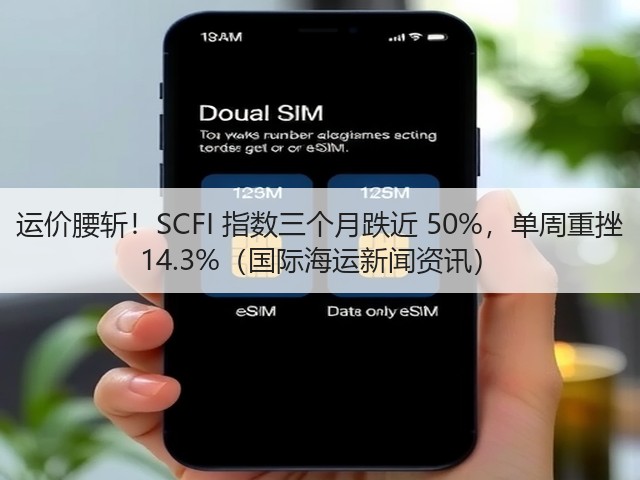 运价腰斩！SCFI 指数三个月跌近 50%，单周重挫 14.3%（国际海运新闻资讯）(图2)